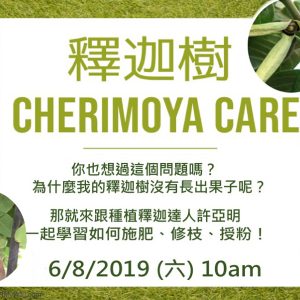 釋迦樹 Cherimoya Care