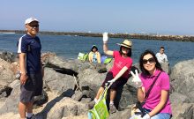 Beach cleanups