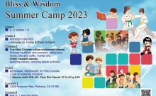 Bless and Wisdom Summer Camp 2023