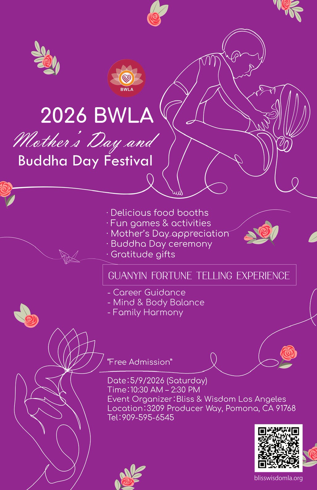 2026 Mother's Day Buhhda Day Festival